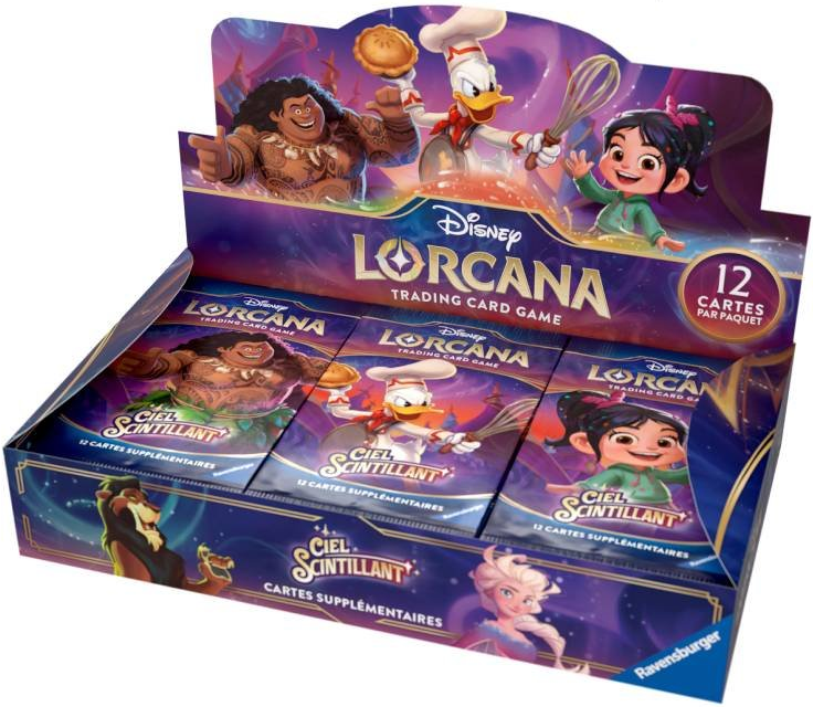 Coffret Booster Disney Lorcana : Shimmering Skies (Français)