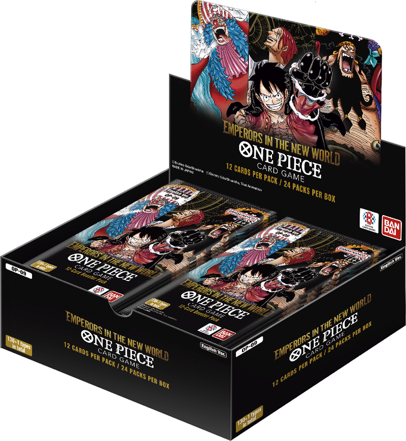 One Piece TCG: OP-09 Four Emperors Booster Box (Pre-Order)