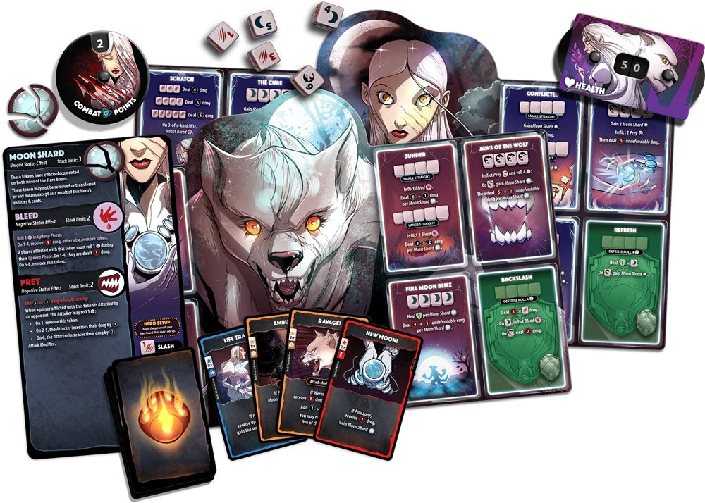 Dice Throne Hero Pack: Pale Lady (English)