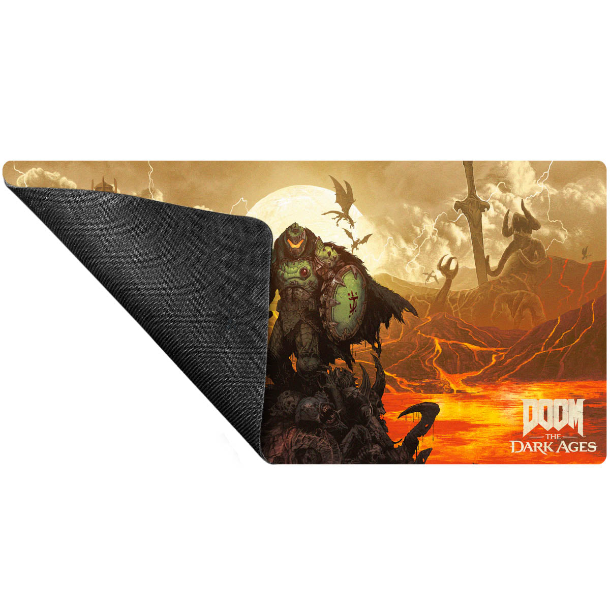 Tapis de jeu étendu Bethesda : DOOM The Dark Ages V2