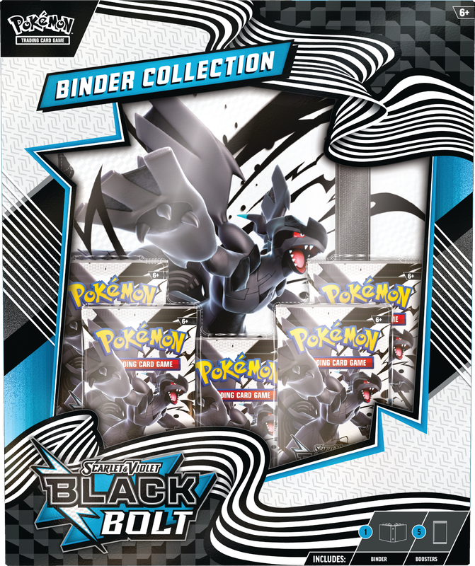 Pokemon TCG: SV10.5 Black Bolt Binder Collection