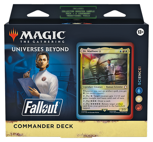 Universes Beyond: Fallout Commander Set of 4 Decks (Pre-Order)