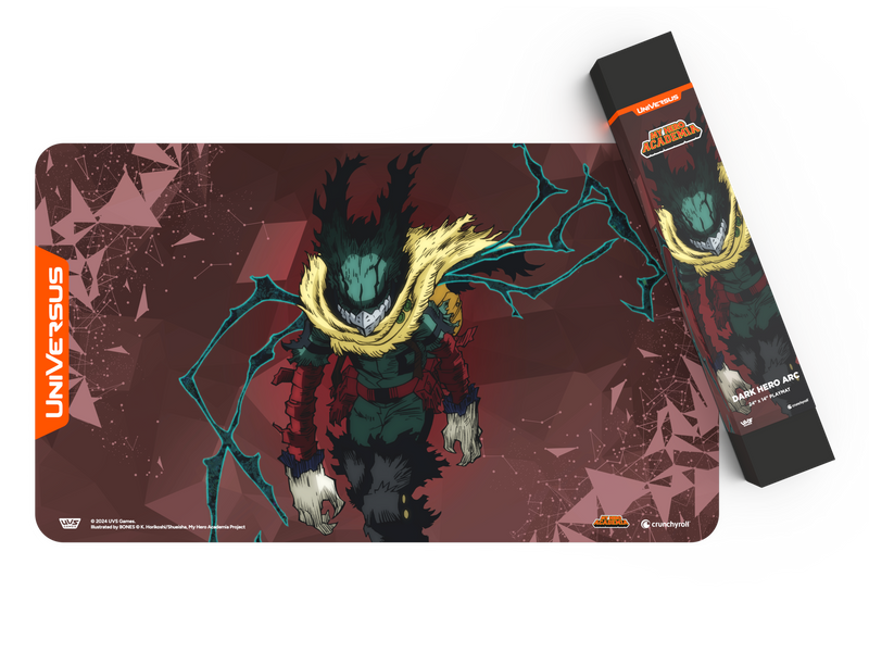 Universus My Hero Academia Dark Hero Arc Playmat