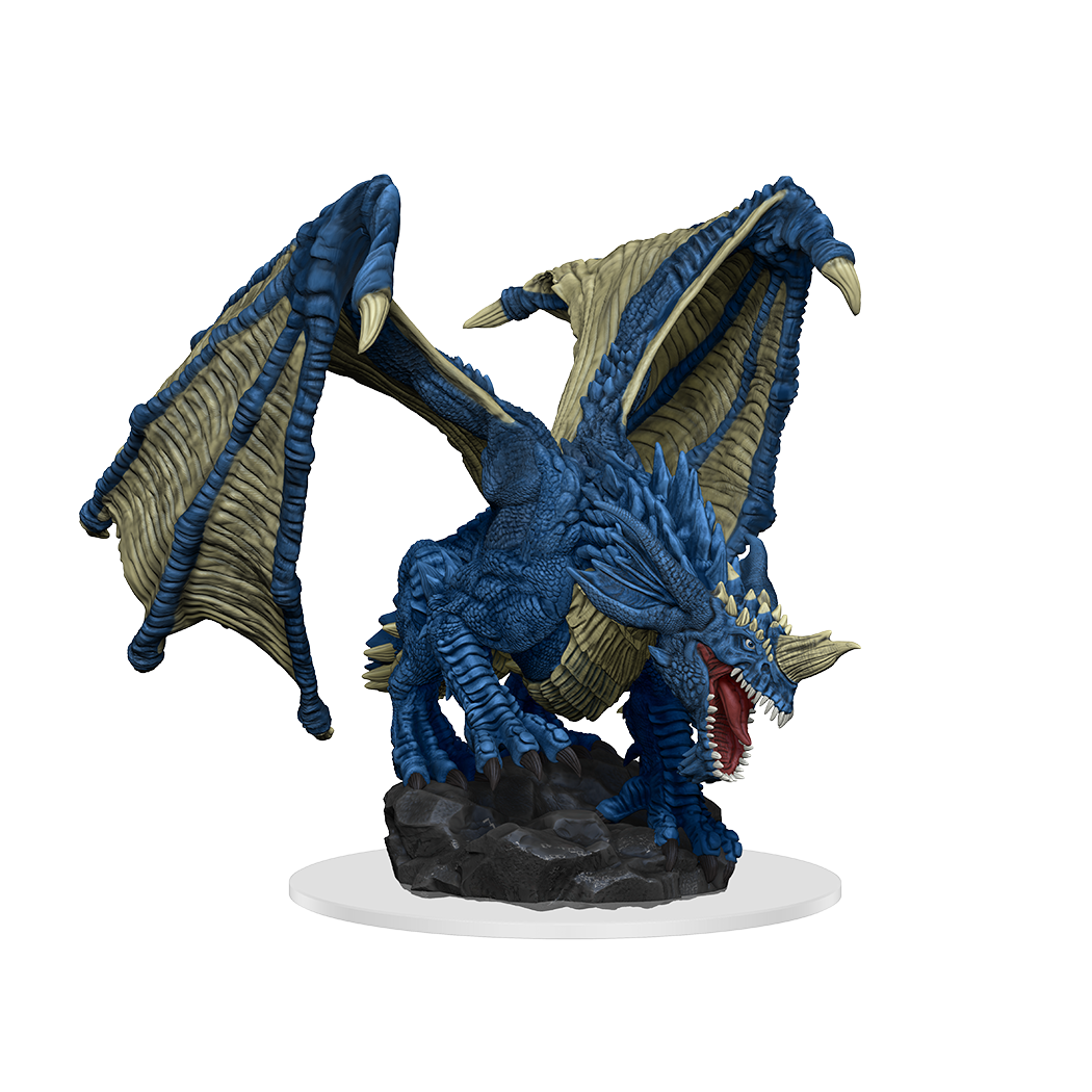 Jeune dragon bleu