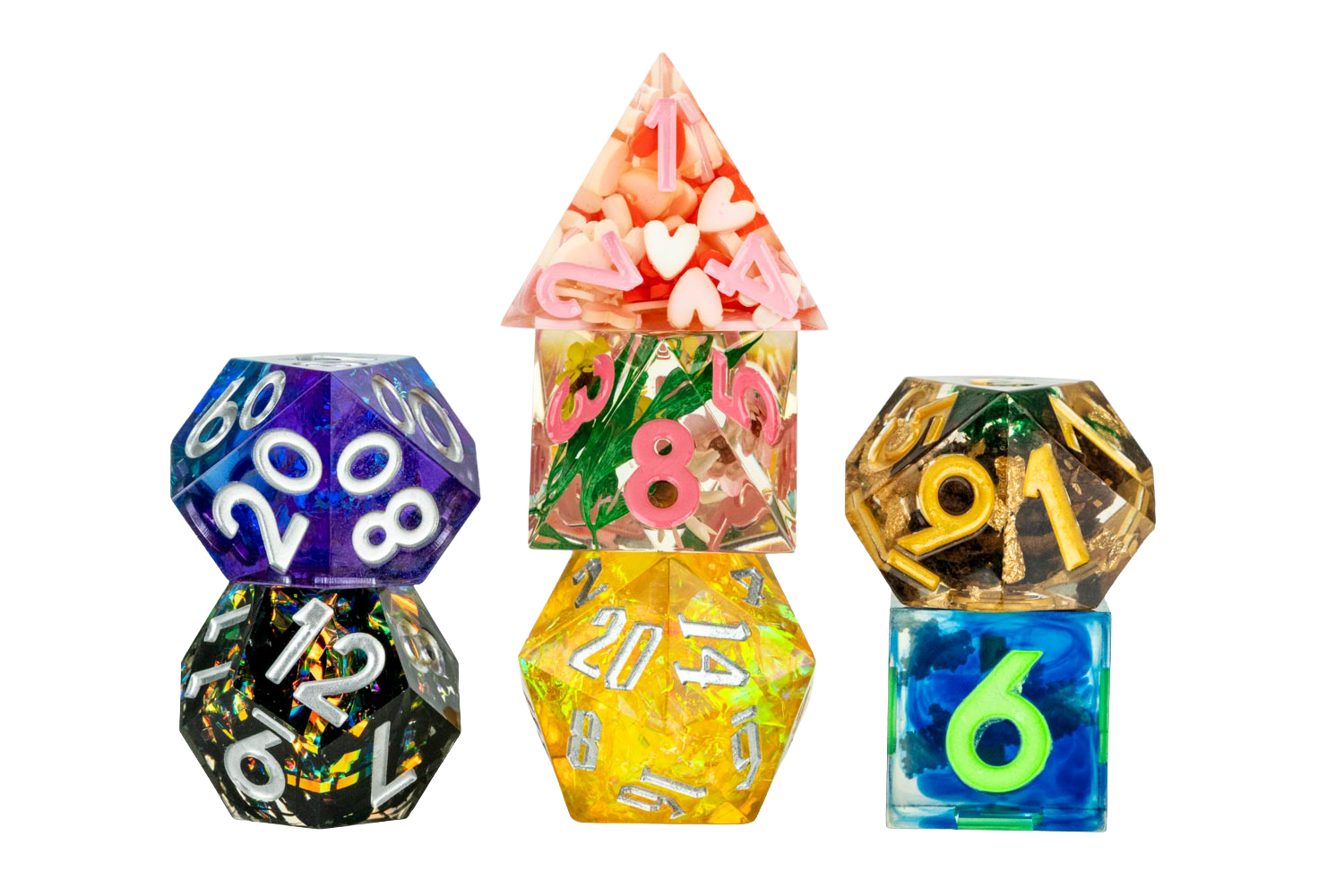 Mystery Misfit - 7 Sharp Edge Dice Pack