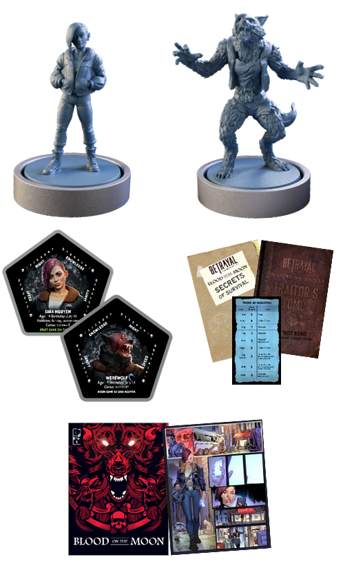 Betrayal Werewolf's Journey: Blood on the Moon (English)