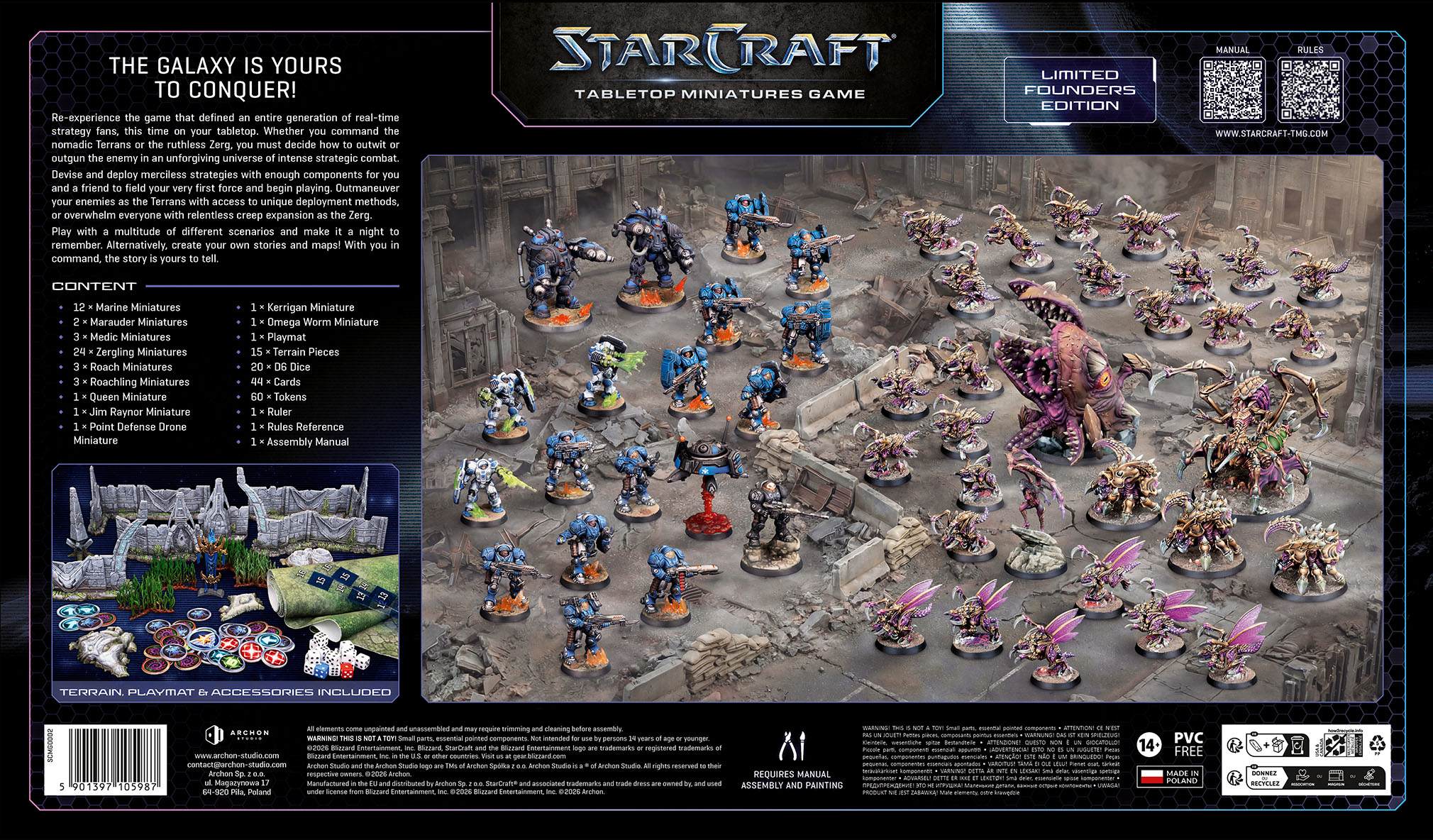 Starcraft: Two Player Starter Set - Founders Edition (Pre-Order)