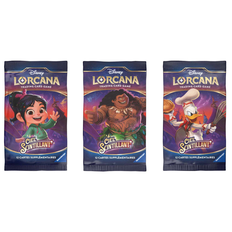 Coffret Booster Disney Lorcana : Shimmering Skies (Français)