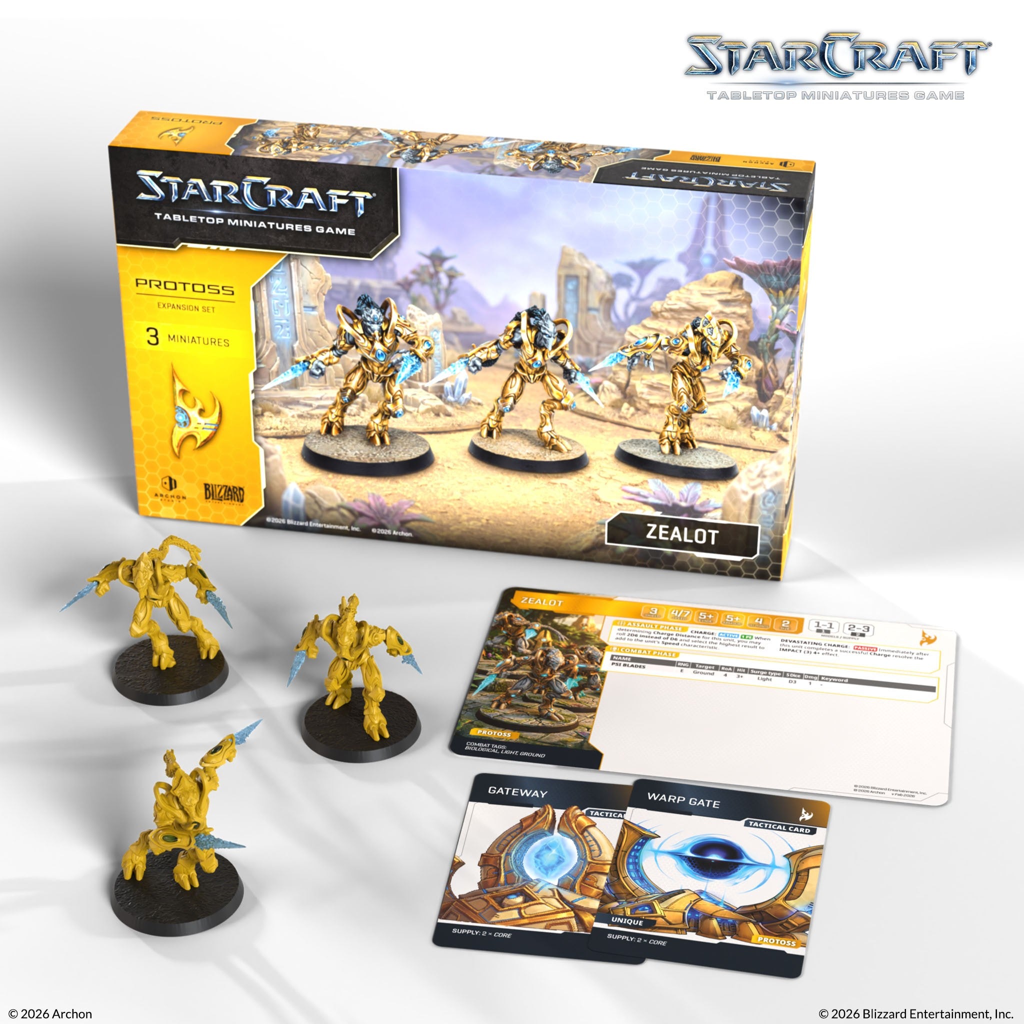 Starcraft: Protoss - Zealot Expansion Set (Pre-Order)