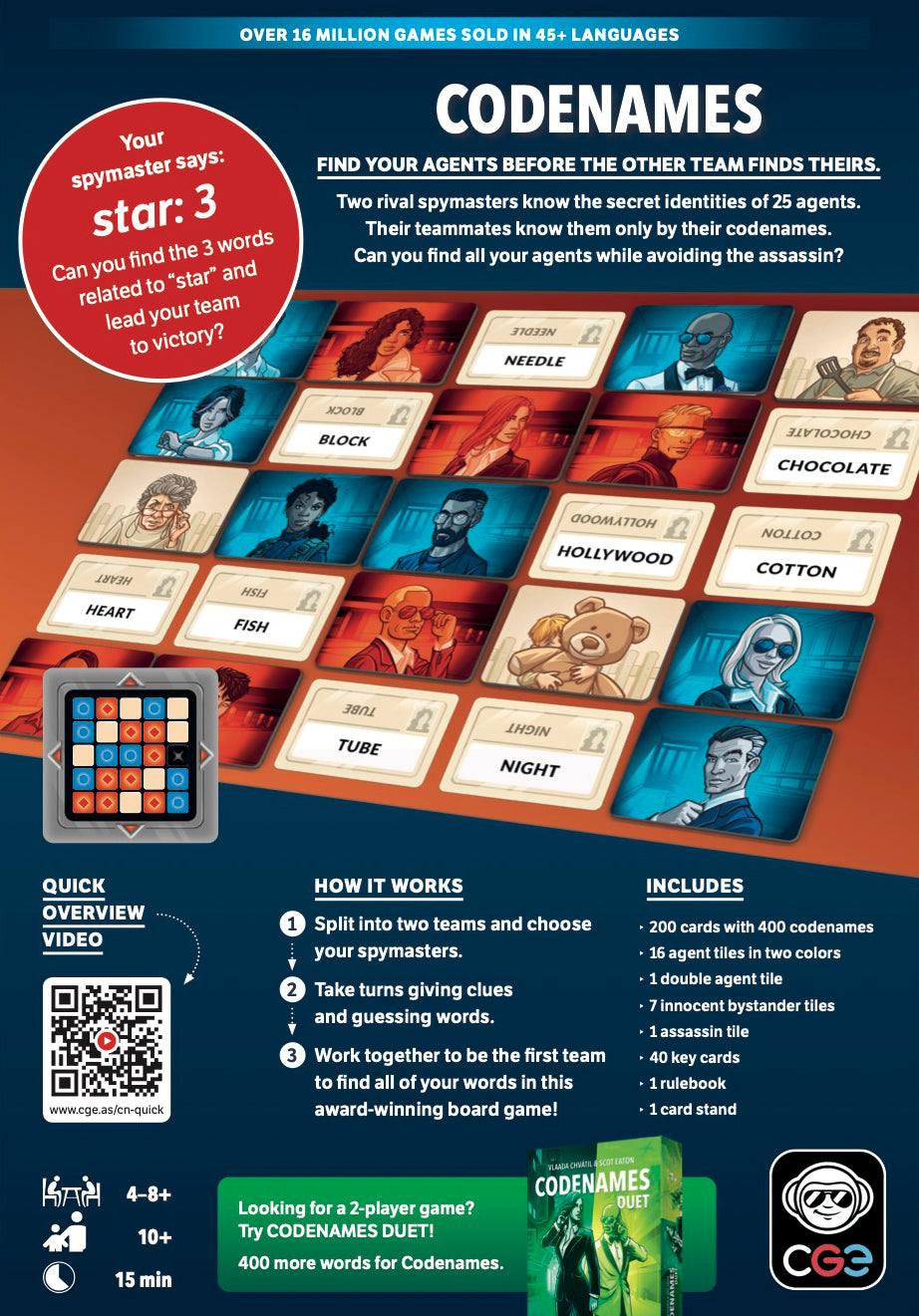 Codenames Second Edition (English)