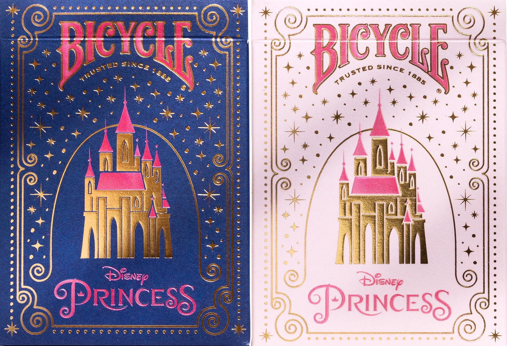 Cartes à jouer Disney Princess Rose/Marine