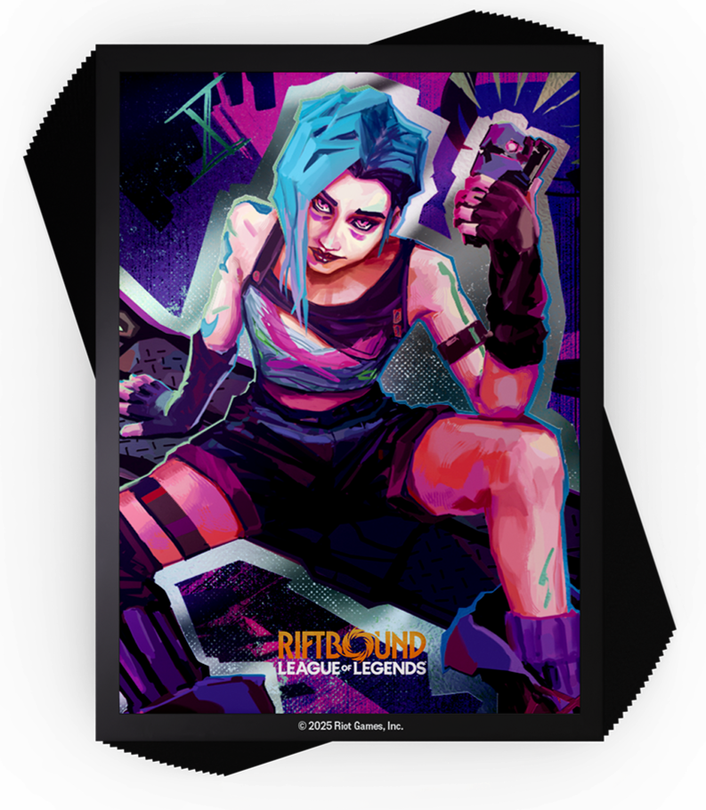 Riftbound TCG: Origins Art Sleeves - Jinx 100CT
