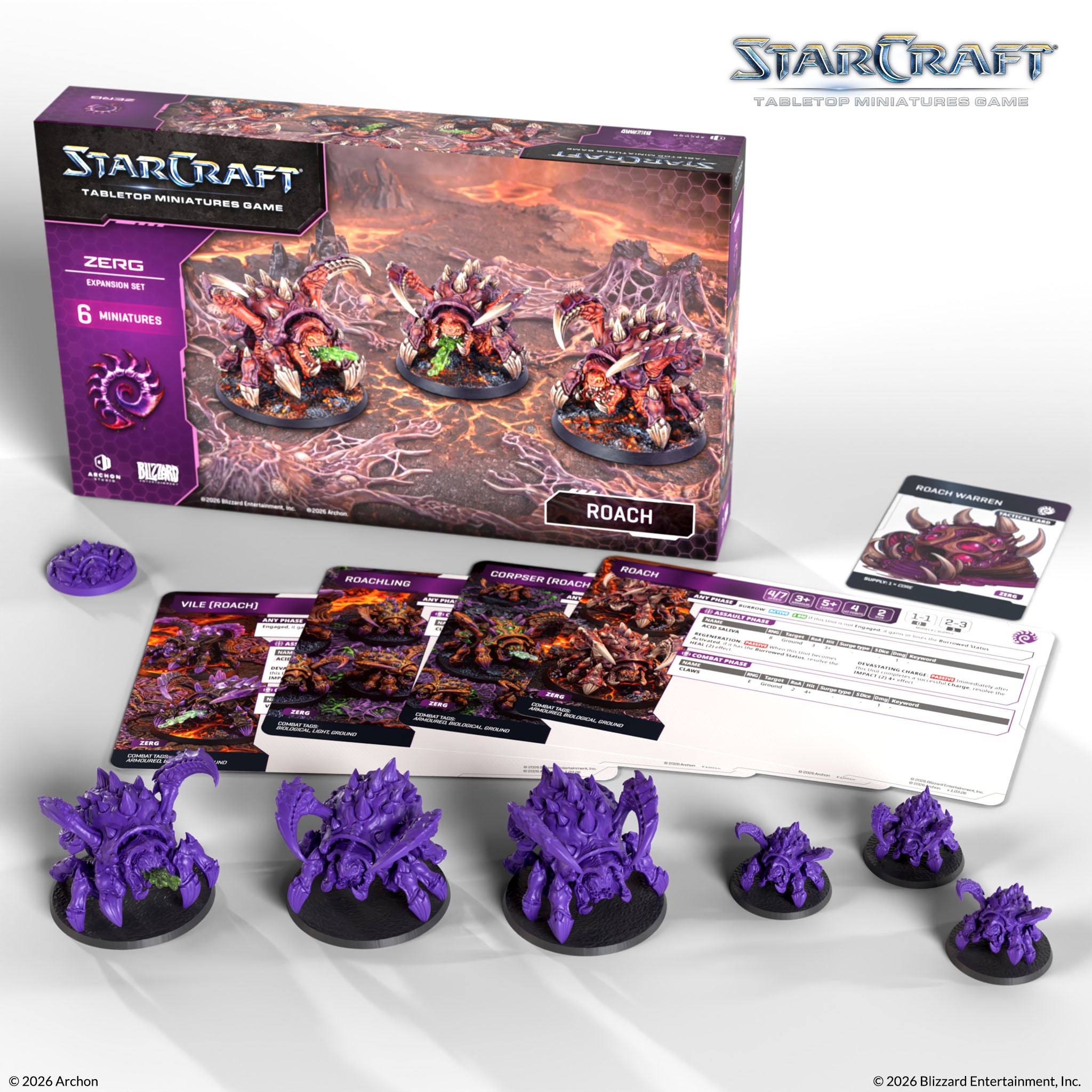 Starcraft: Zerg - Roach Expansion Set (Pre-Order)