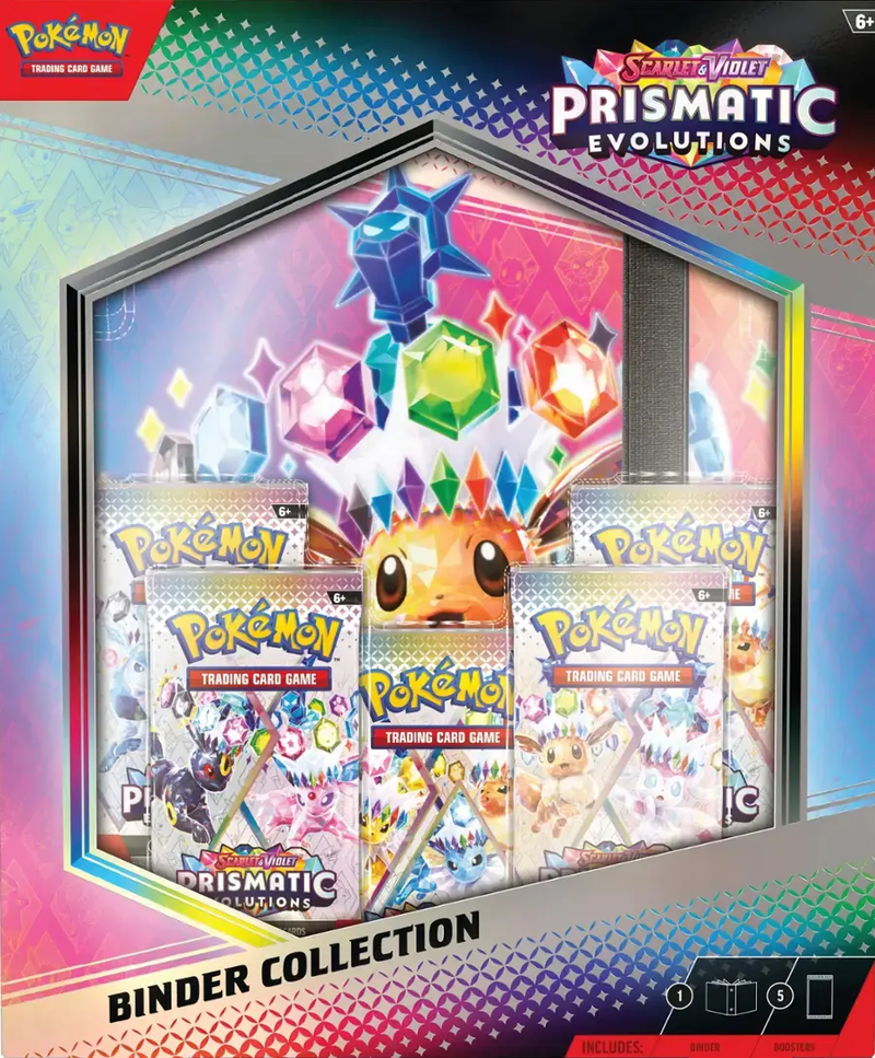 Pokemon TCG: SV8.5 Prismatic Evolutions Binder Collection (Pre-Order)