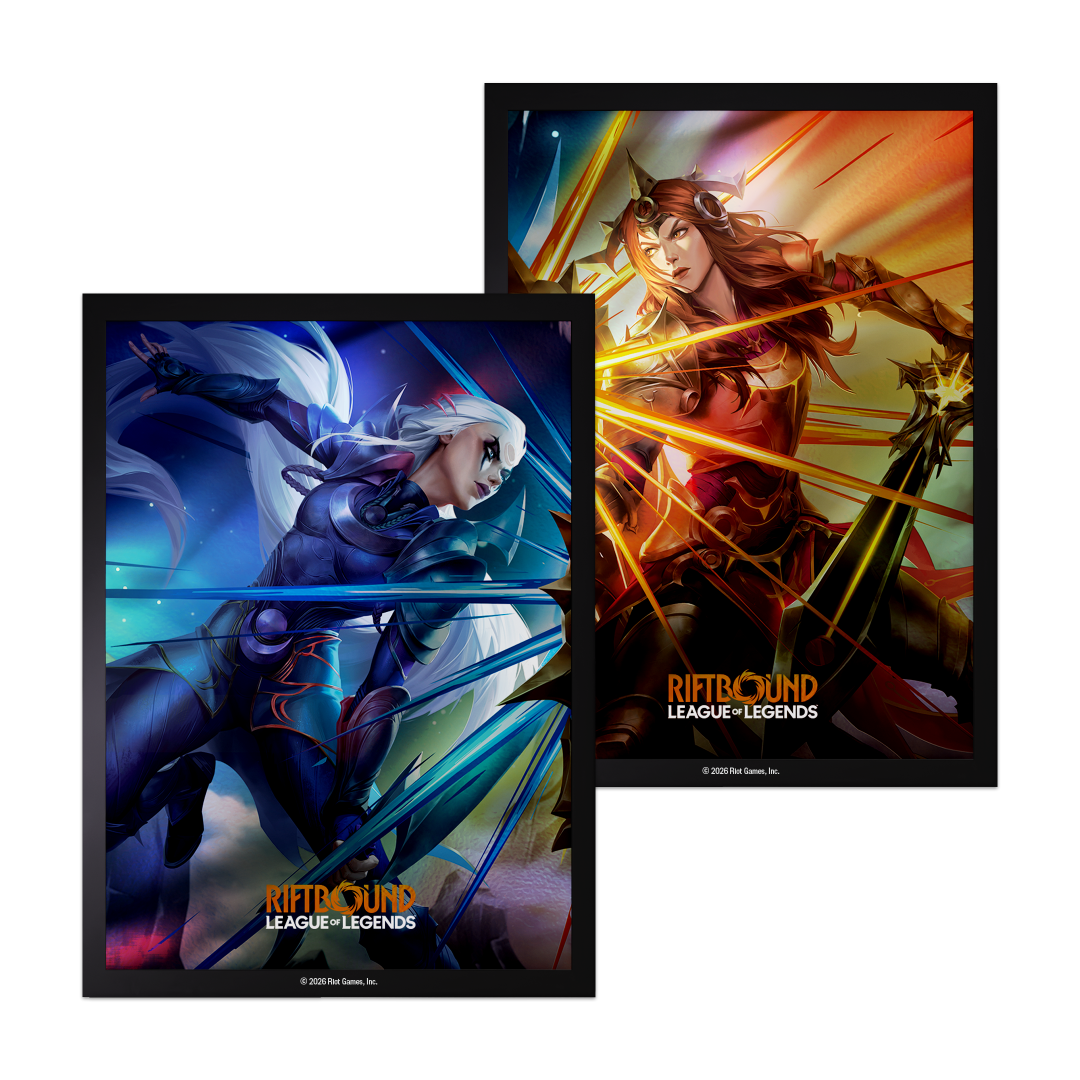 Riftbound TCG: Vendetta Art Sleeves - #3 Diana vs Leona 100CT (Pre-Order)