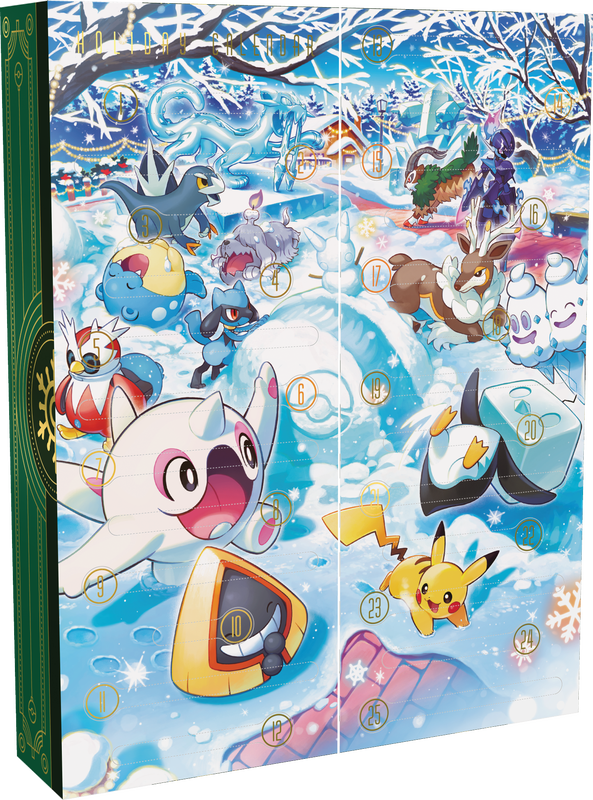 Pokémon TCG : Calendrier des fêtes 2024