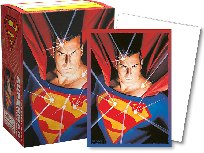 Dragon Shield Brossé Art : Superman 100CT