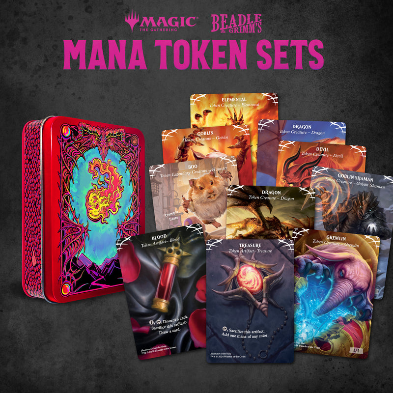 Beadle & Grimm's Magic: The Gathering Mana Token Set: Red