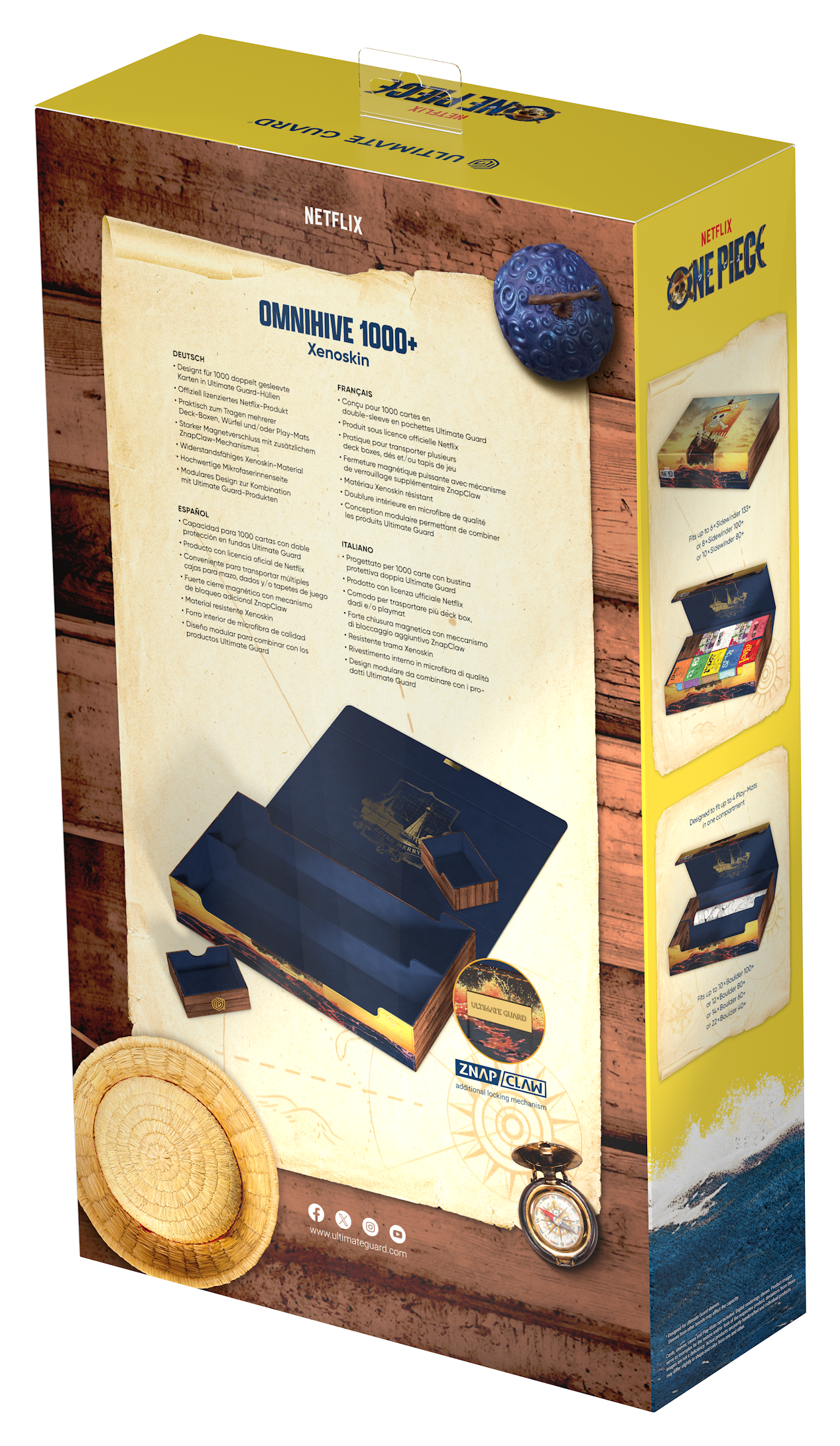 Deck Case Omnihive 1000+ One Piece