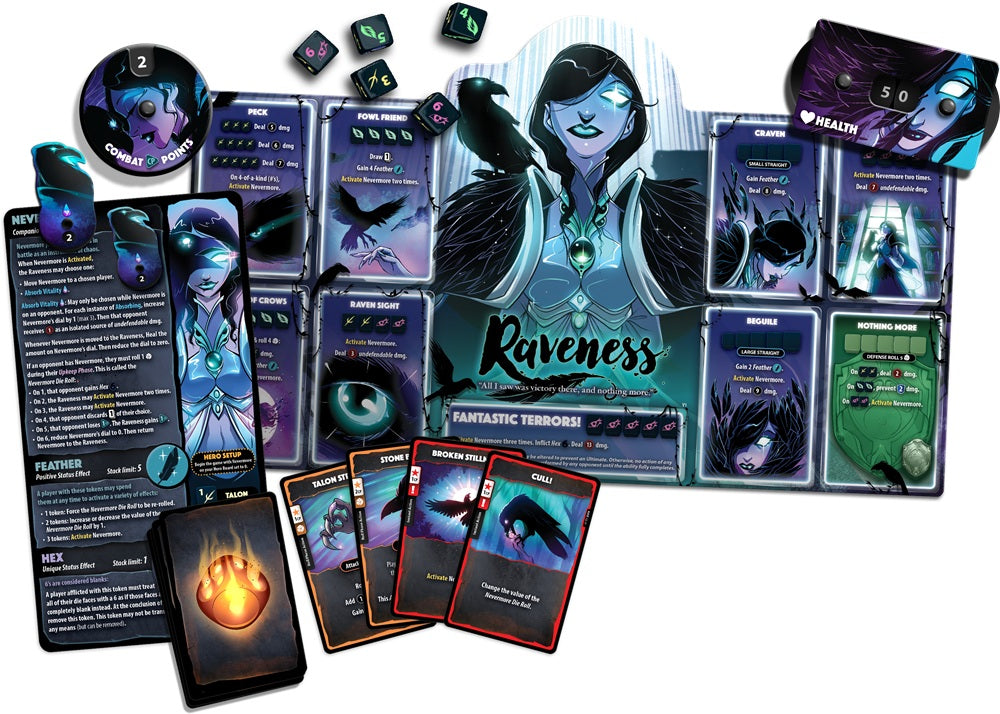 Dice Throne Hero Pack: Raveness (English)