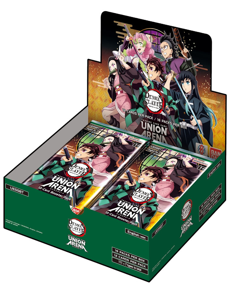 Union Arena: Demon Slayer Kimetsu No Yaiba Booster Box UE05BT (Pre-Order)