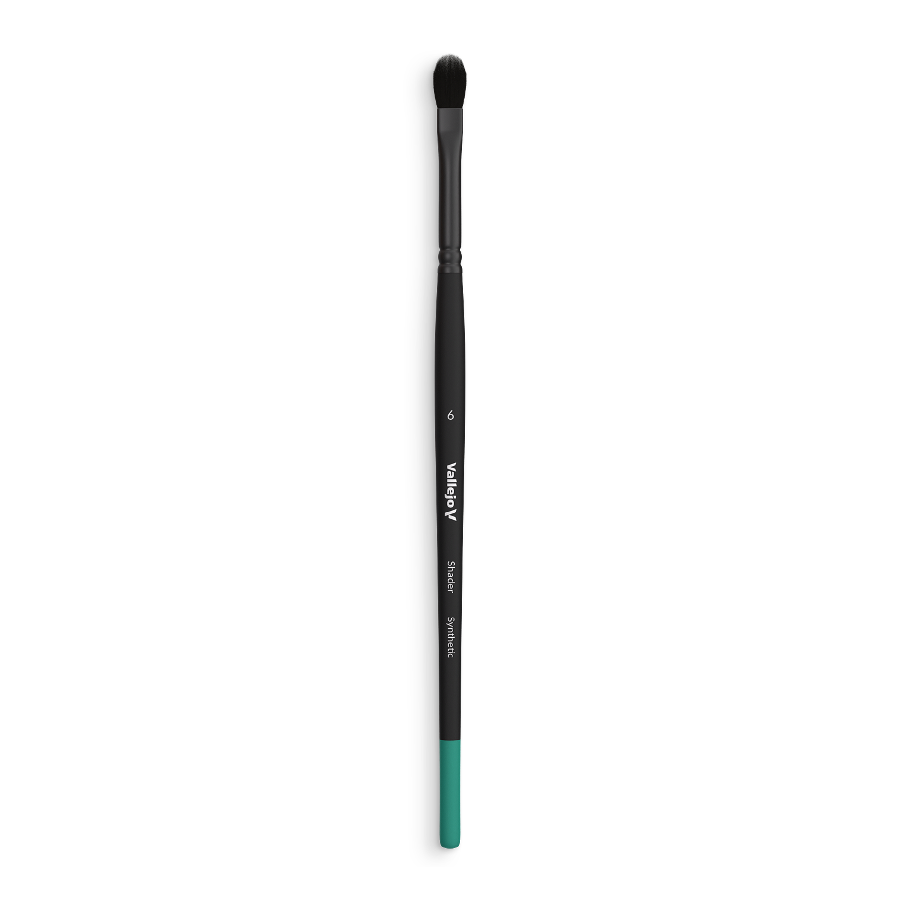 Synthetic Filbert Shader Flat Brush NO. 6