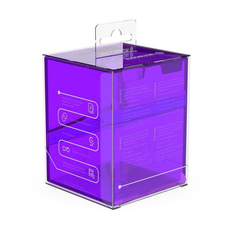 Deck Case Boulder 100+ Clear Amethyst