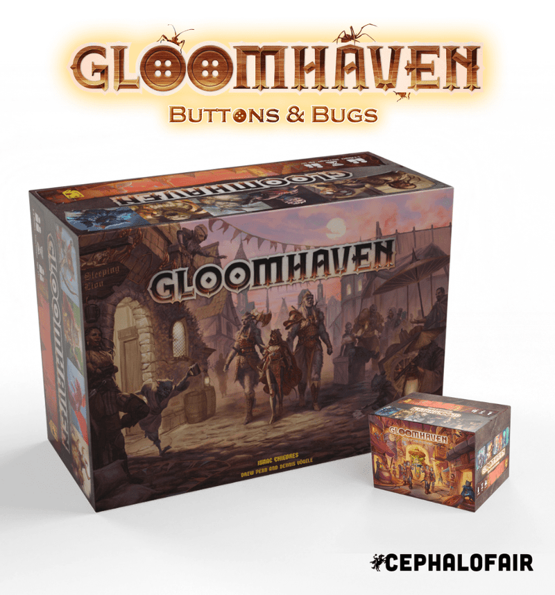 Boutons et bugs de Gloomhaven