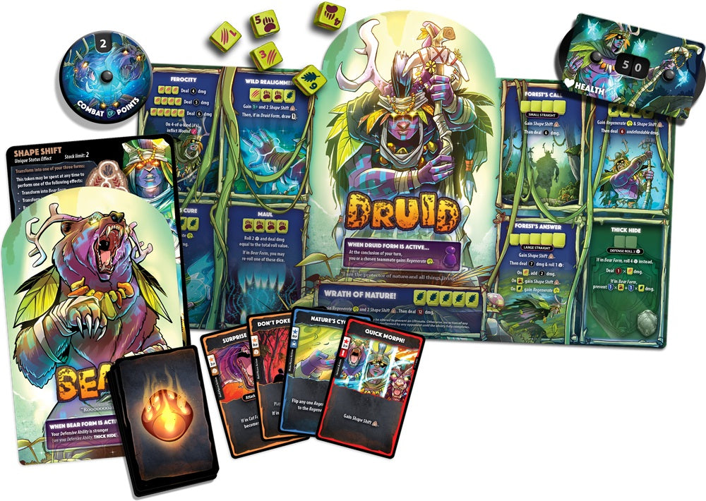 Dice Throne Hero Pack: Druid (English)