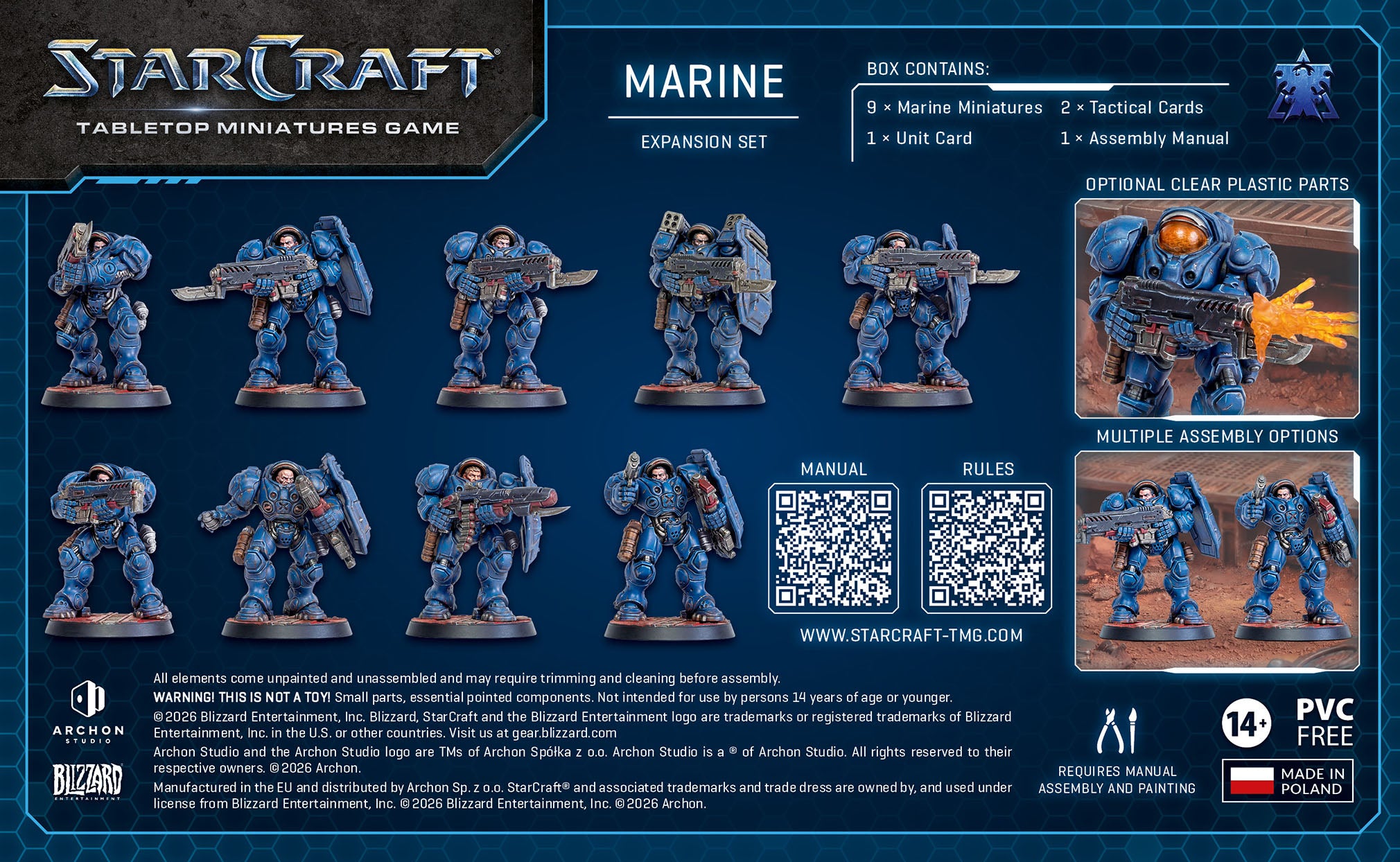 Starcraft: Terran - Marine Expansion Set (Pre-Order)