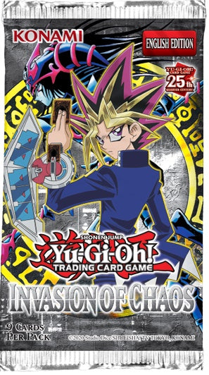 Yu-Gi-Oh! Pack Booster Invasion du Chaos 25ème Anniversaire