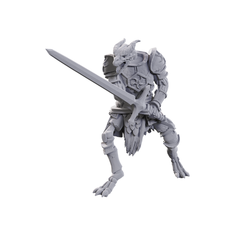 Dungeons & Dragons 50th Anniversary Minis - Limited Edition Skeleton Knights