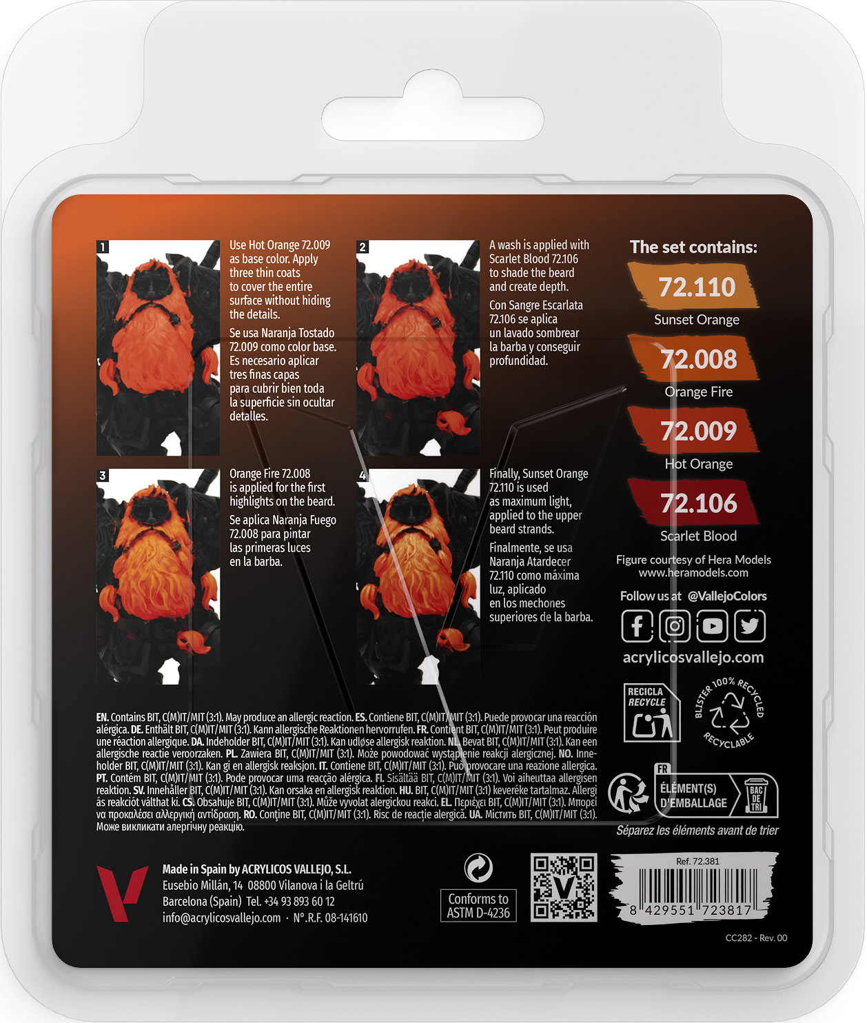 Game Color Set: Orange