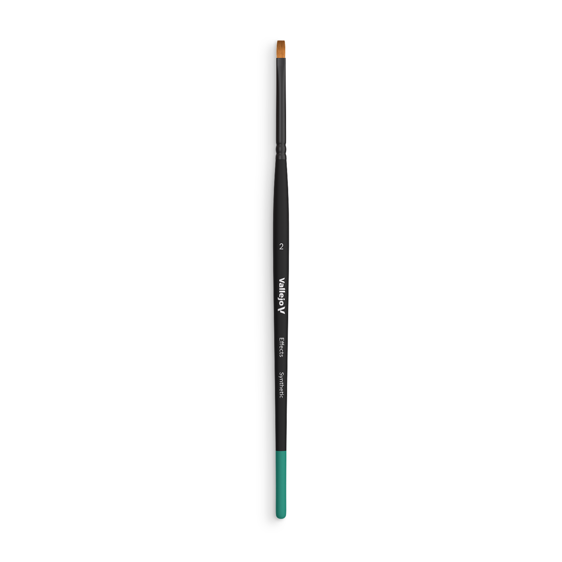Synthetic Flat Rectangular Brush NO. 2