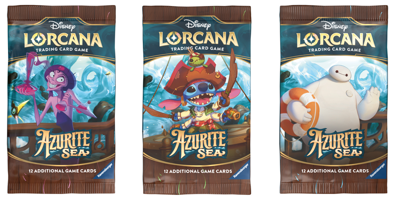 Disney Lorcana : Pack Booster Azurite Sea (Précommande)