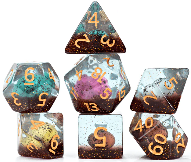 Inclusion Dice Set - Dinosaur Eggs