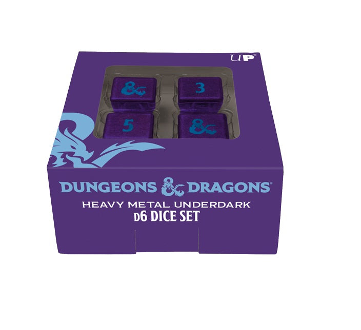 Dungeons & Dragons Heavy Metal Phandelver Campaign 4 D6 Dice Set