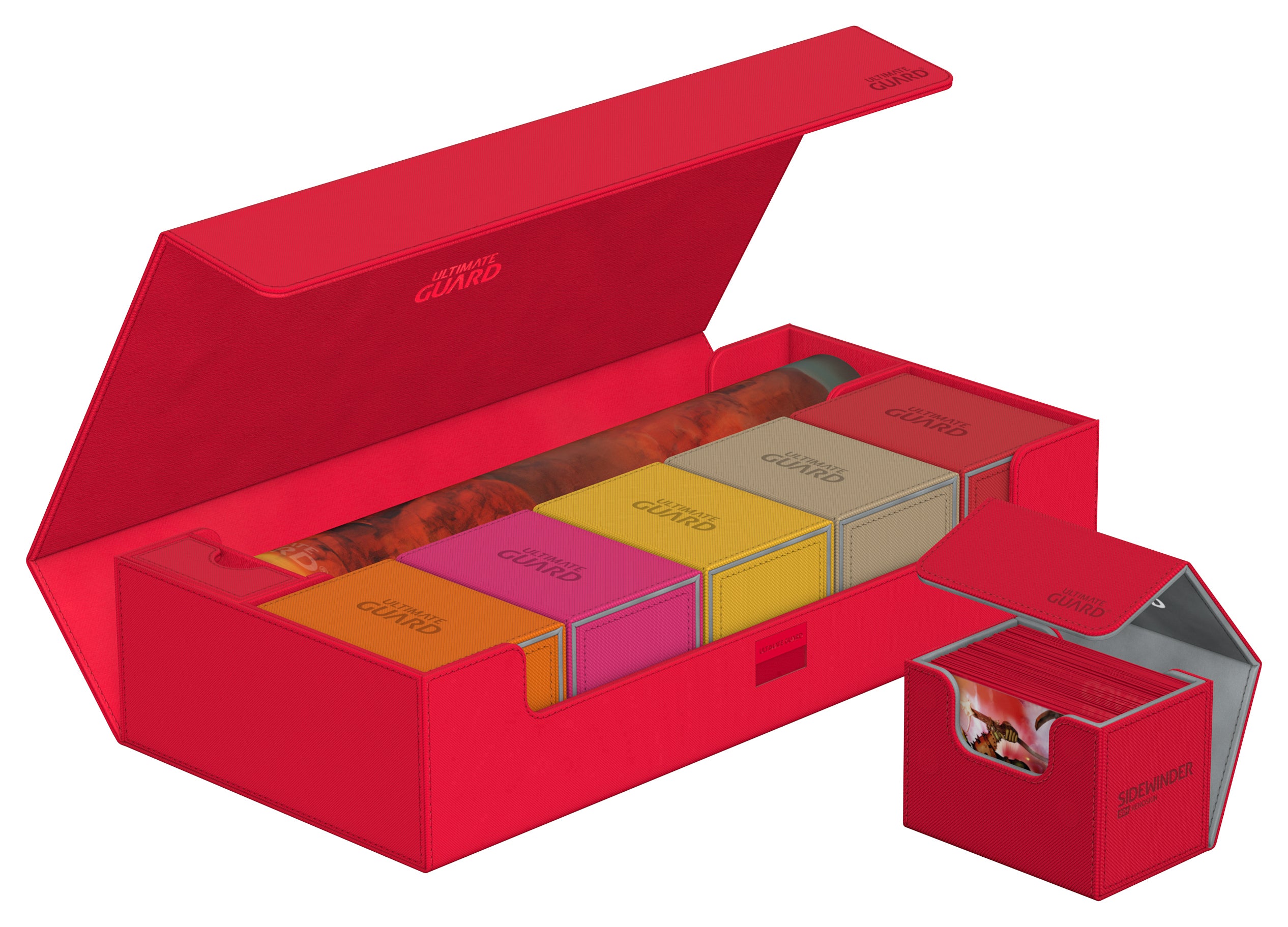 Deck Case Superhive 550+ Monocolor Red