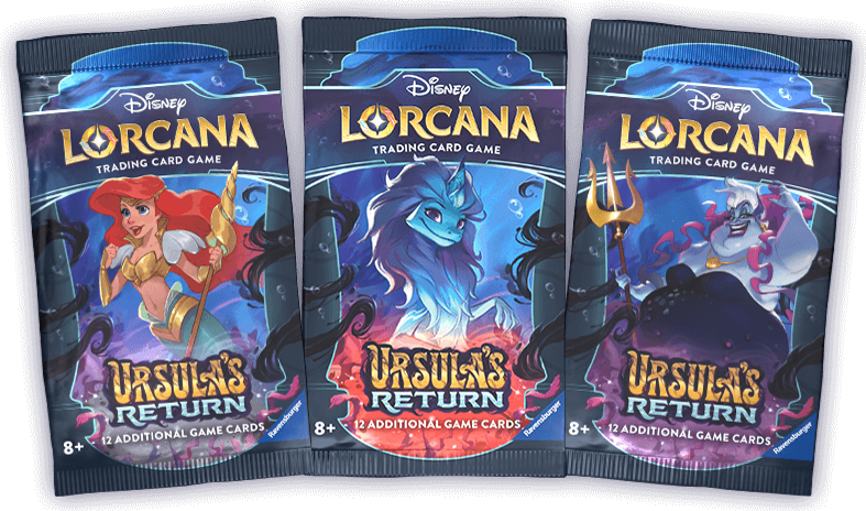 Disney Lorcana : Pack Booster Le Retour d'Ursula (Pré-commande)