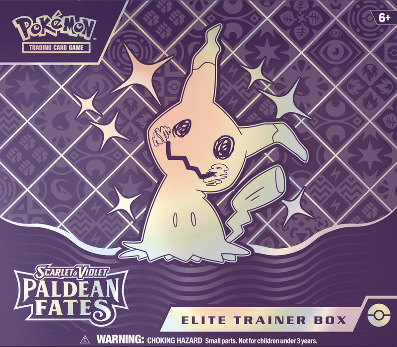 Pokémon TCG : SV4.5 Boîte d'entraînement d'élite Destinées Paldéennes 