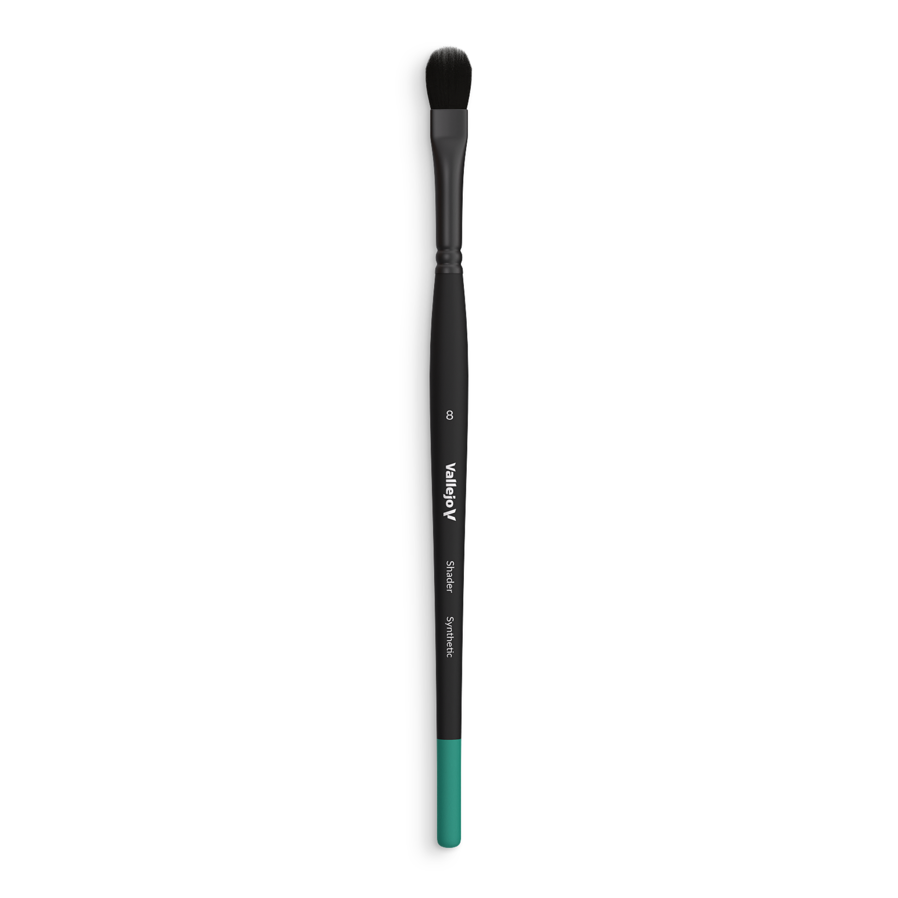 Synthetic Filbert Shader Flat Brush NO. 8