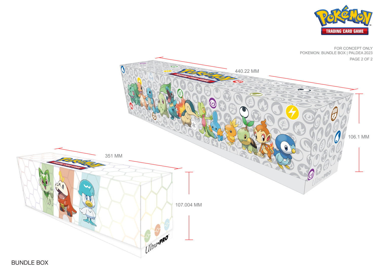 JCC Pokémon : Pack d'accessoires Premier Partenaire Paldea