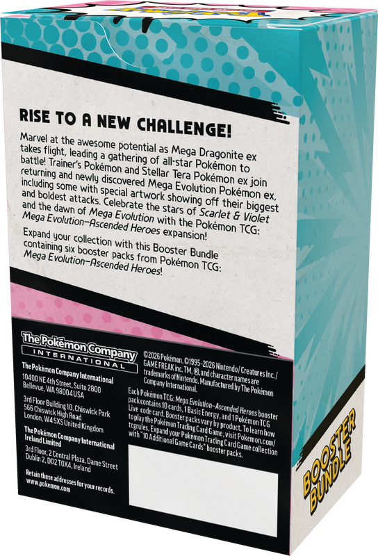Pokemon TCG: ME02.5 Ascended Heroes Booster Bundle