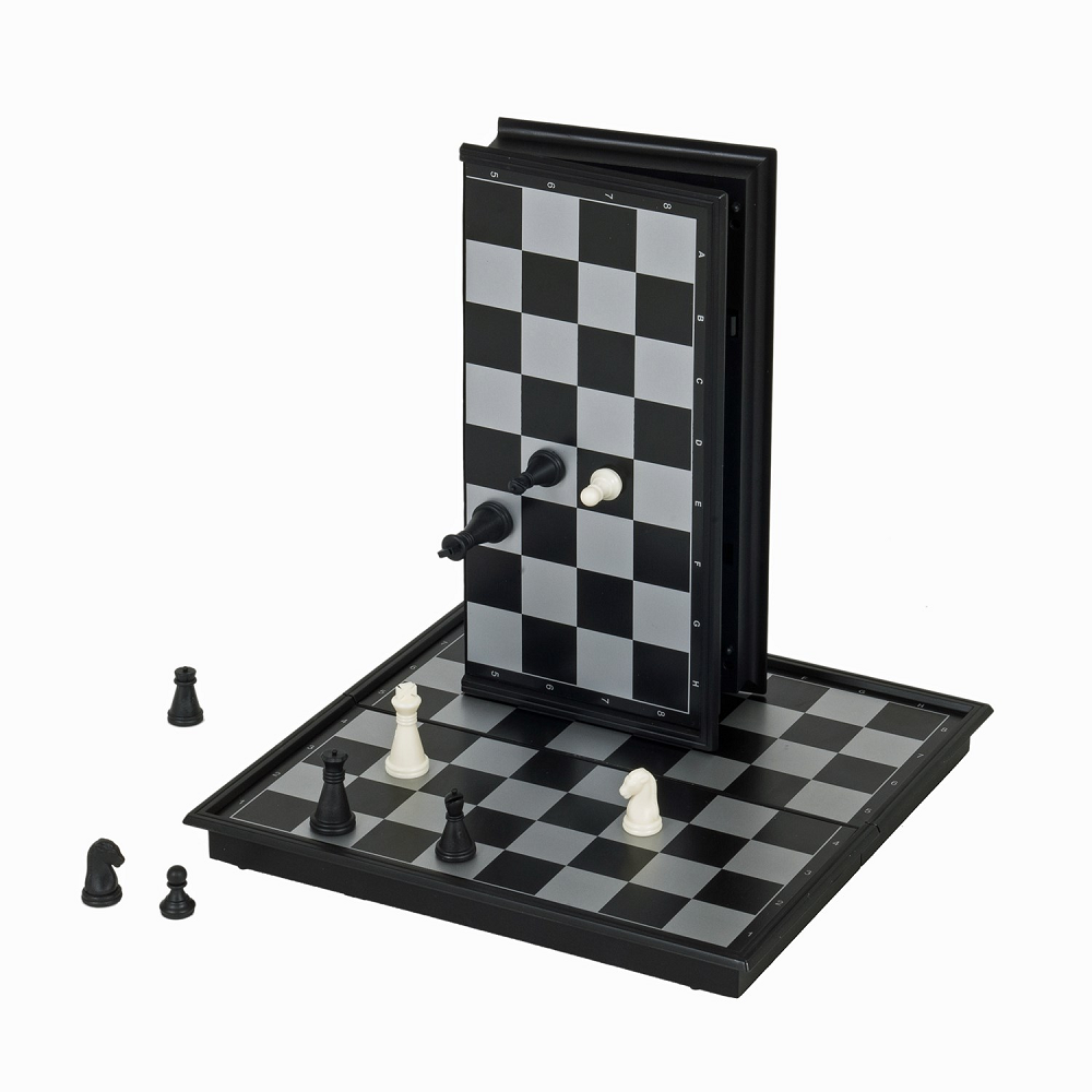 Folding Magnetic 10" Chess Set