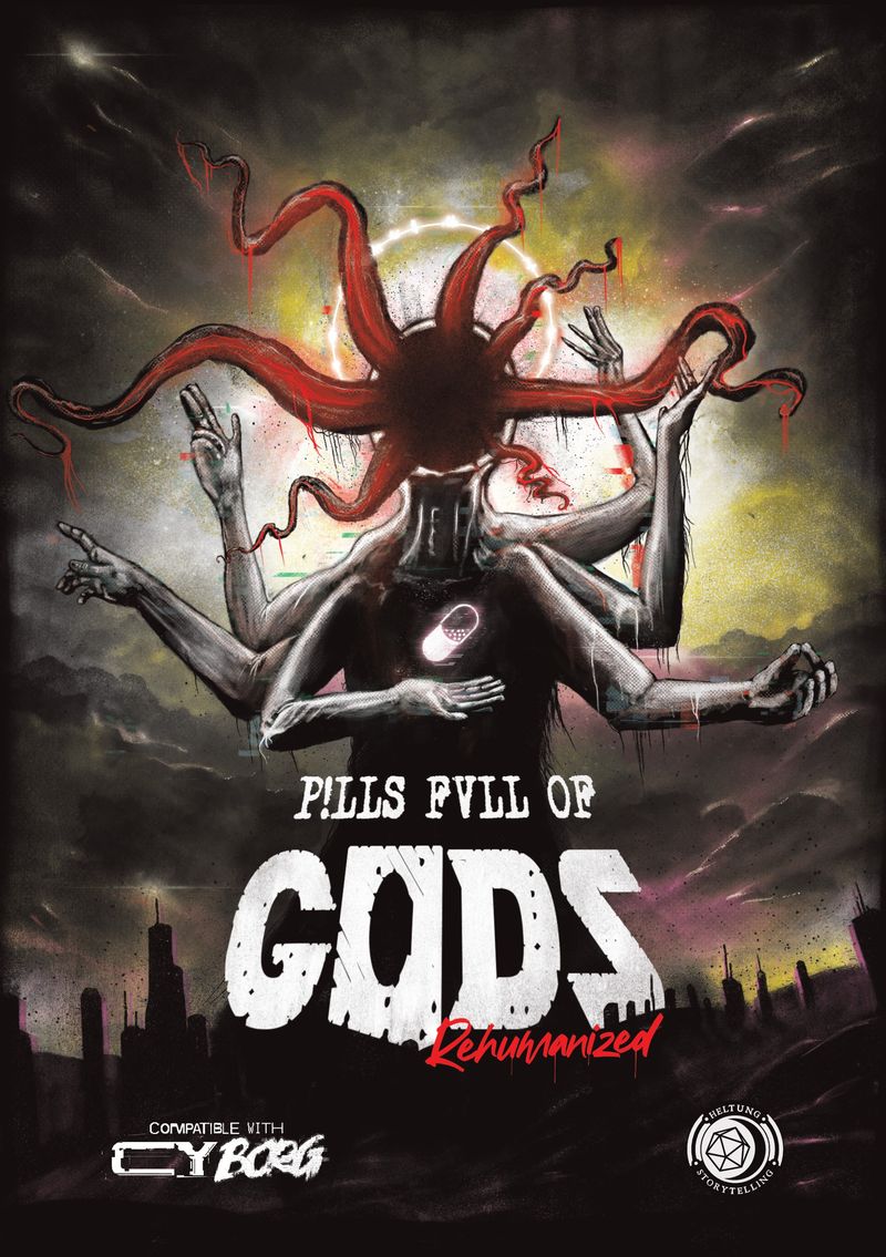 P!lls FVll of Gods: Rehumanized (Cy_Borg) Softcover (English)