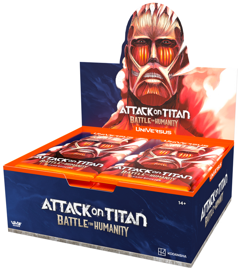 Universus: Attack on Titan: Battle for Humanity - Booster Display