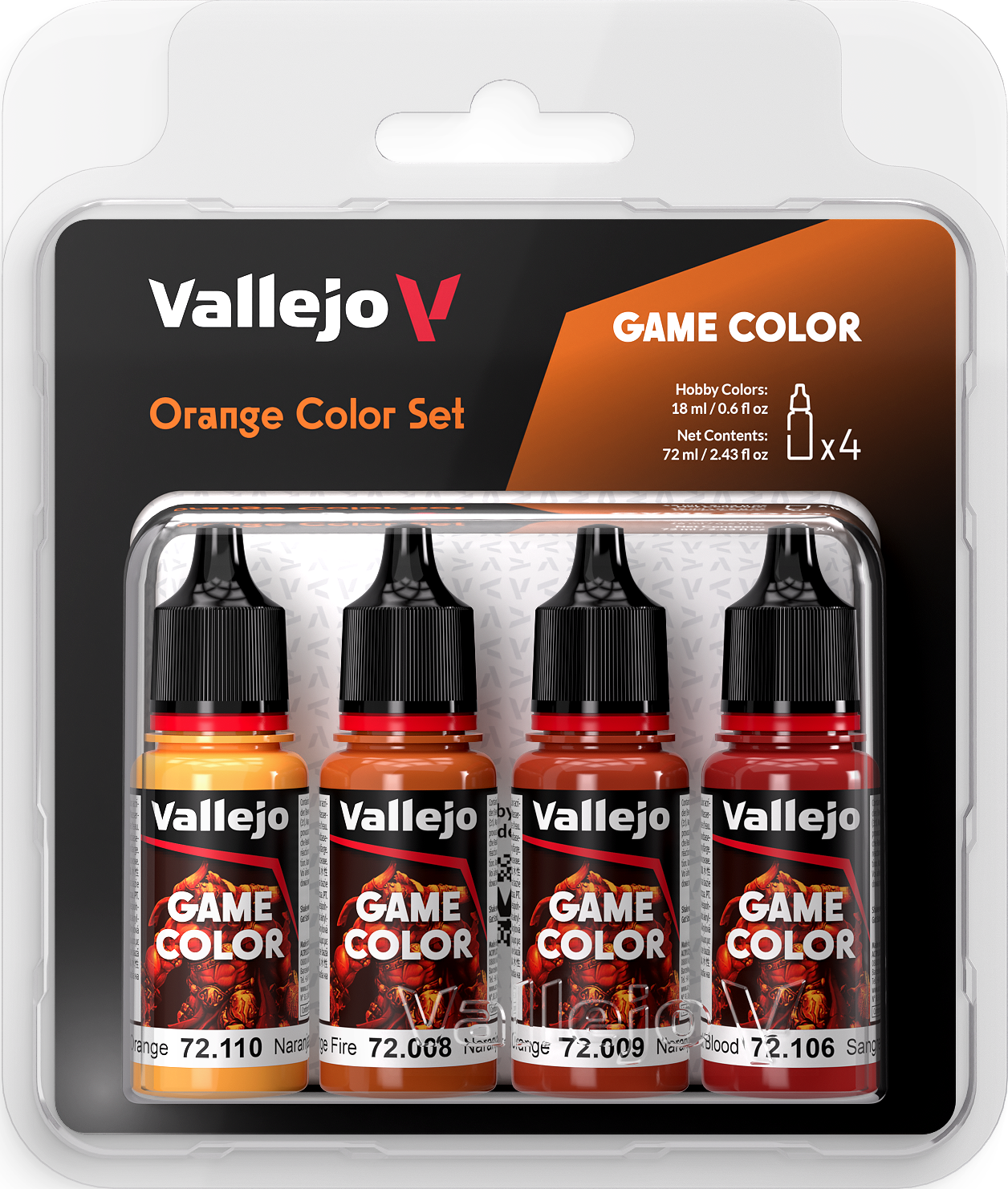 Game Color Set: Orange