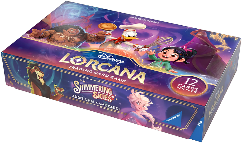 Coffret de boosters Disney Lorcana : Ciels scintillants