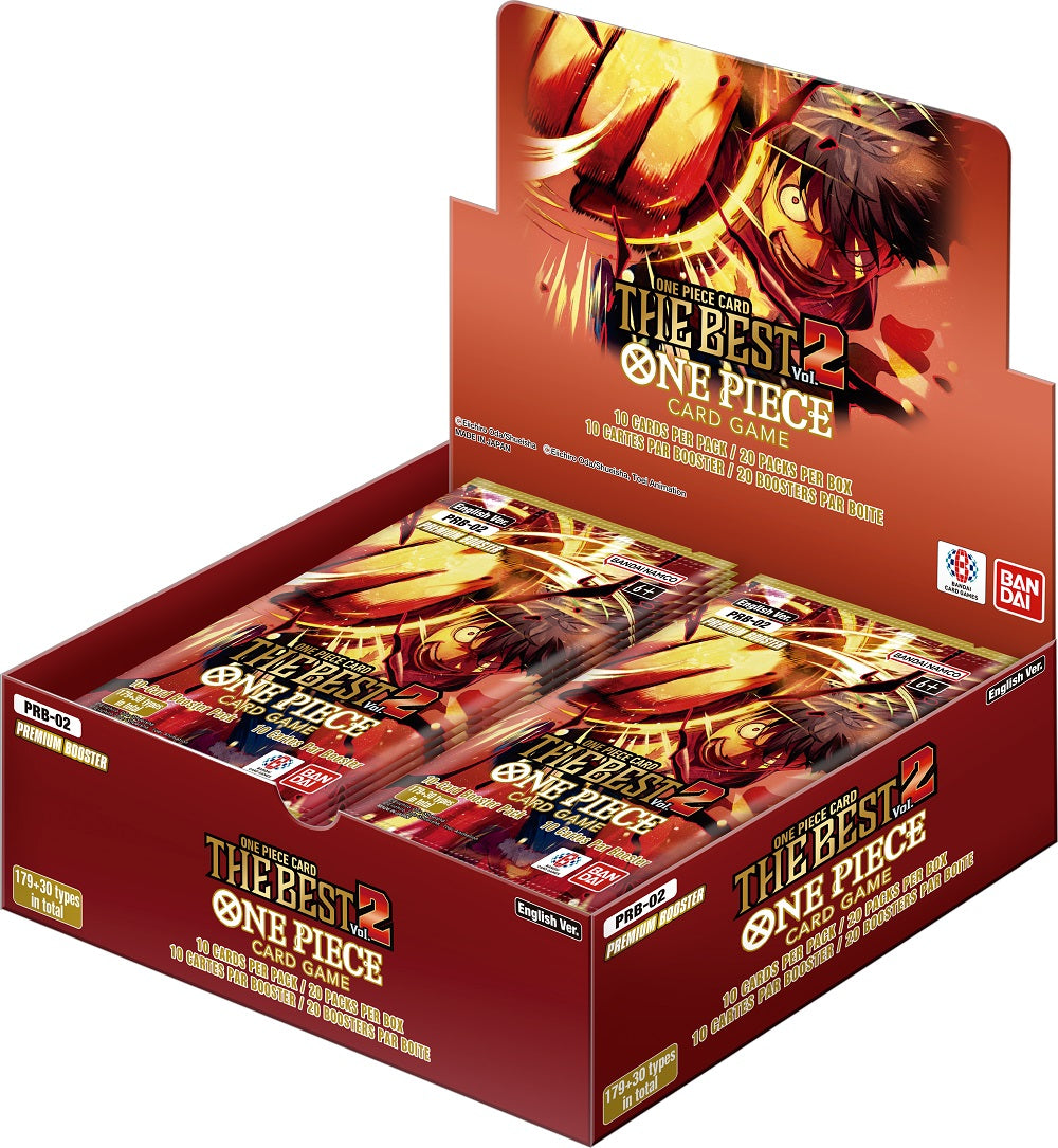 JCC One Piece : PRB-02 Booster Premium Le Meilleur Volume 2