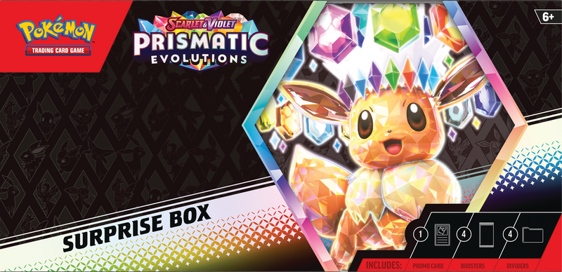 Pokemon TCG: SV8.5 Prismatic Evolutions Surprise Box (Pre-Order)